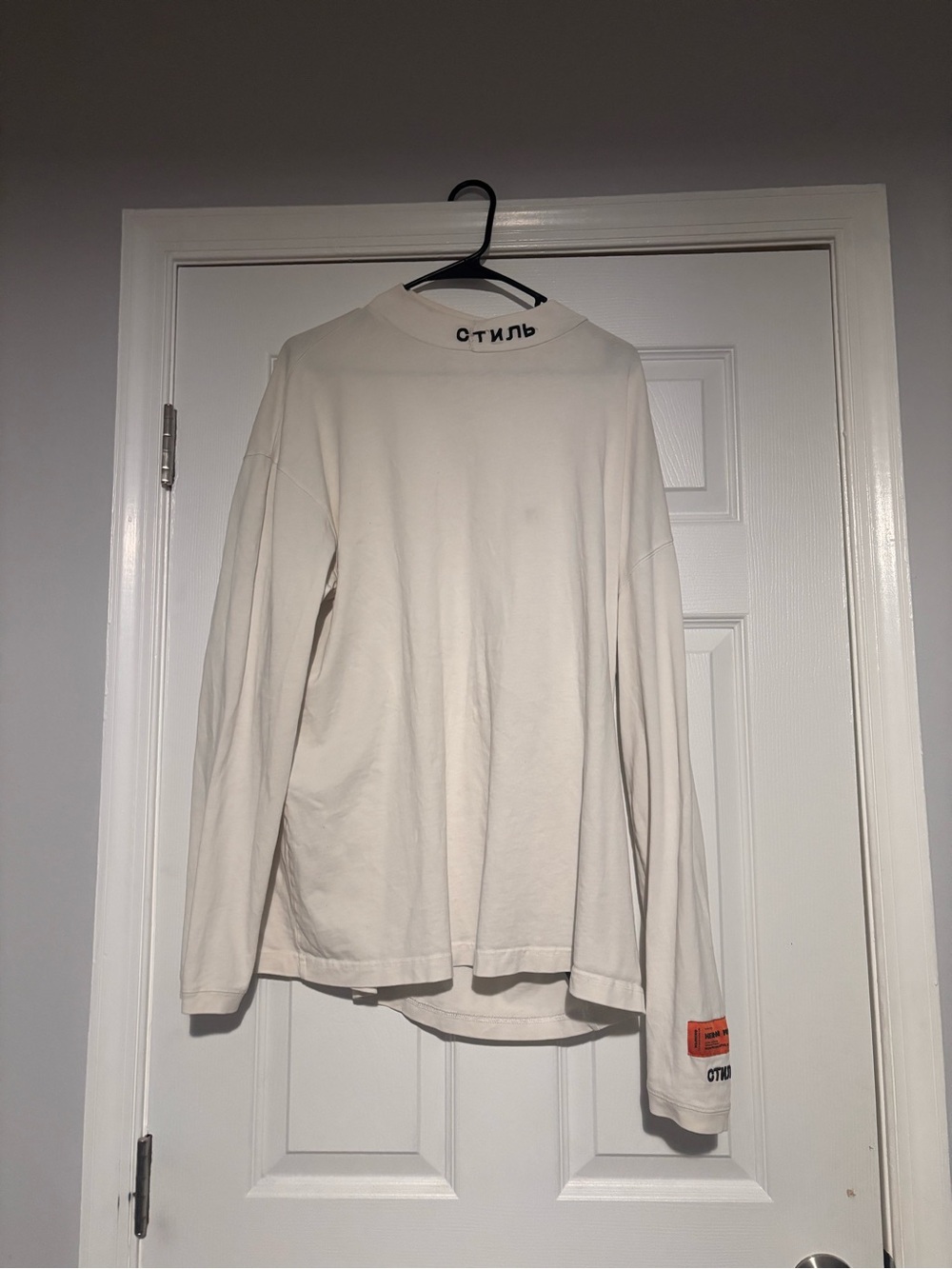 Heron Preston Long-Sleeve Graphic Men's Shirt